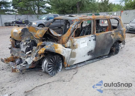 2020 Infiniti Qx80 Luxe Awd из США, поврежденный, VIN JN8AZ2NE2L9251181